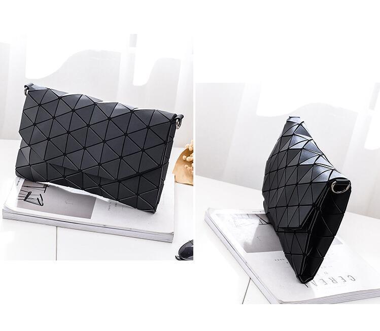 Abstract Geometric Matte Shoulder Bag | Stornfield