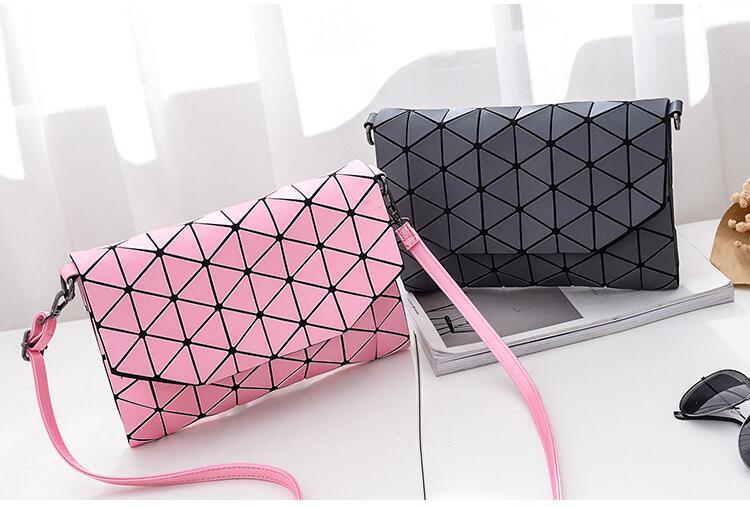 Abstract Geometric Matte Shoulder Bag | Stornfield