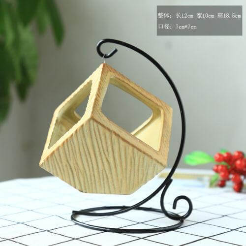 Flower Hanging Triangle Vase Container Pot | Stornfield