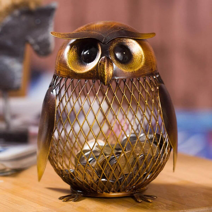 Owl Shaped Piggy Bank | Stornfield