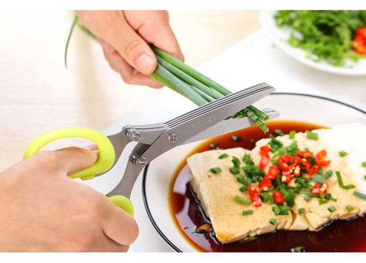 5 Layers Stainless Steel Multifunctional Kitchen Scissors | Stornfield