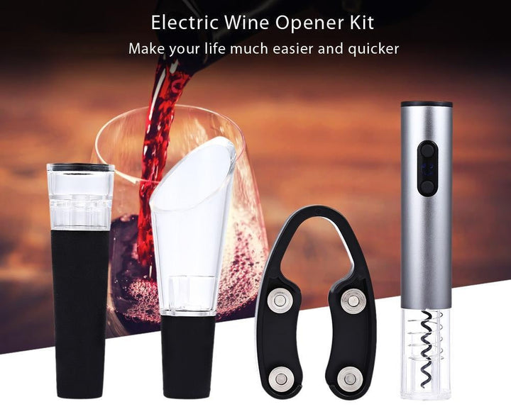 Electric Cordless Wine Bottle Opener | Stornfield