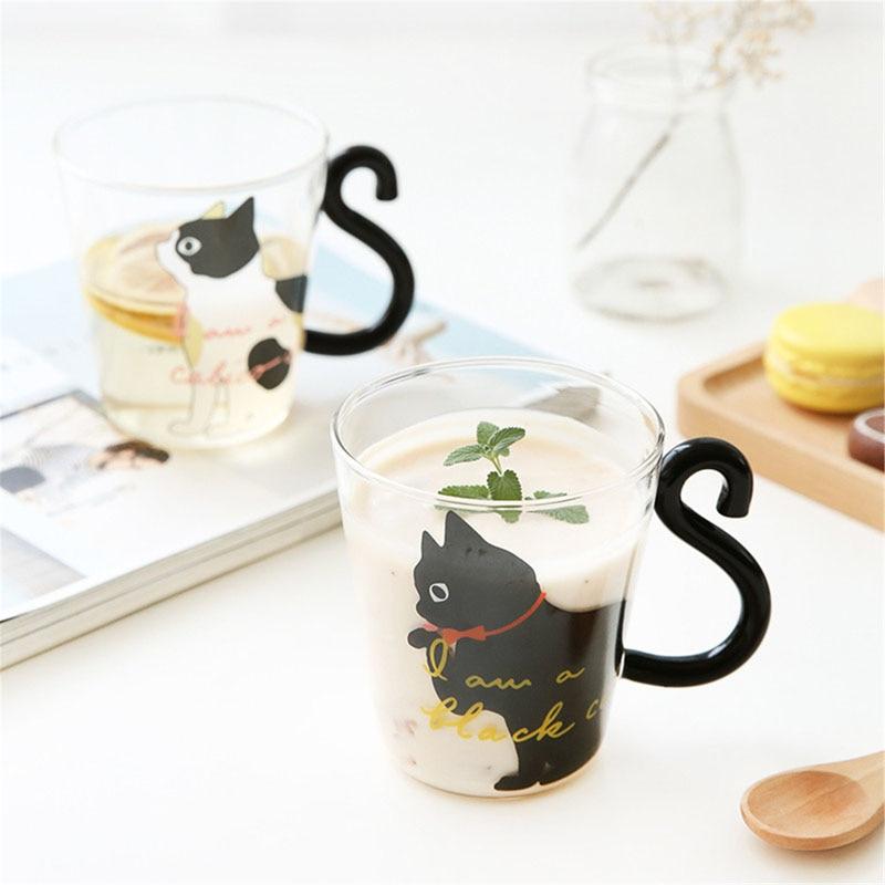 Meow - Glass Cat Mug | Stornfield