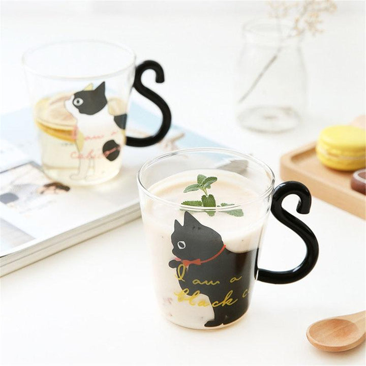 Meow - Glass Cat Mug | Stornfield