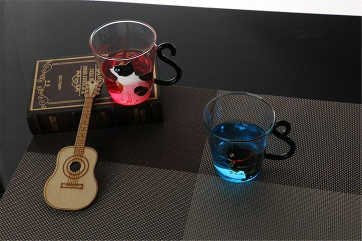 Meow - Glass Cat Mug | Stornfield
