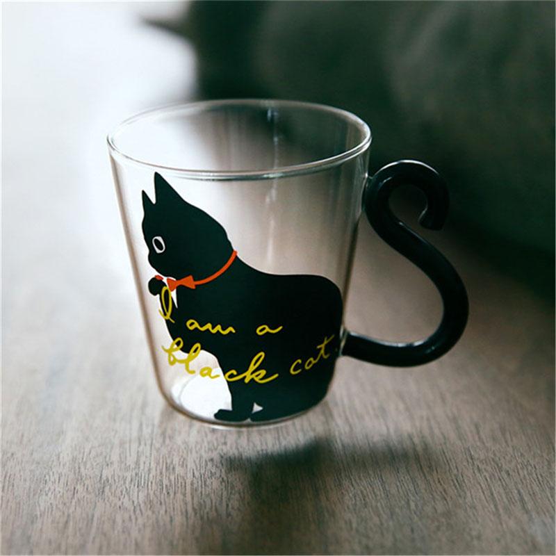 Meow - Glass Cat Mug | Stornfield