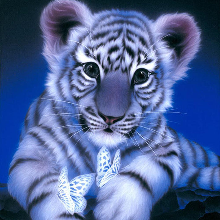 Baby Tiger Toy - GemPaint Kit | Stornfield