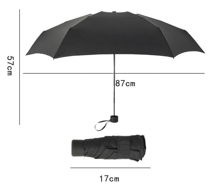 Compact Travel Folding Umbrella - Small and Light | Stornfield