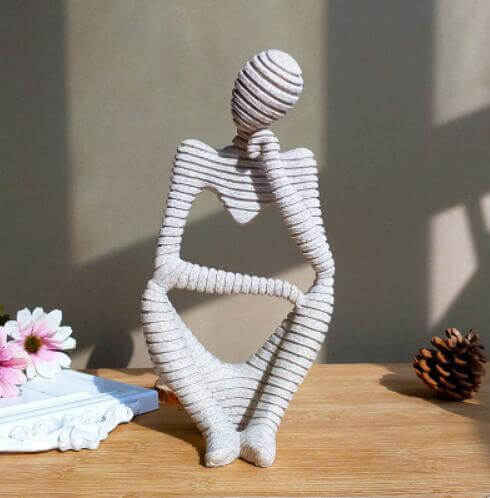 Creative European Thinking Character  Sculpture Home Decoration | Stornfield