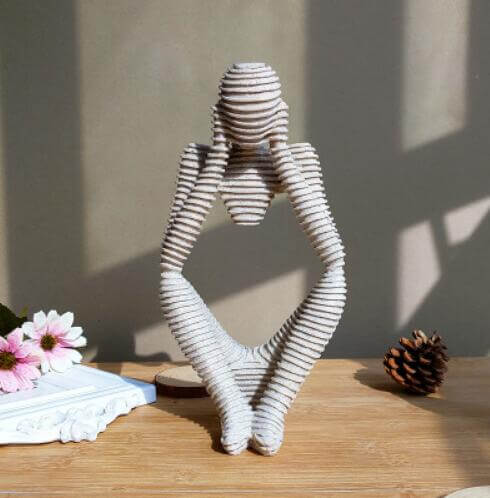Creative European Thinking Character  Sculpture Home Decoration | Stornfield