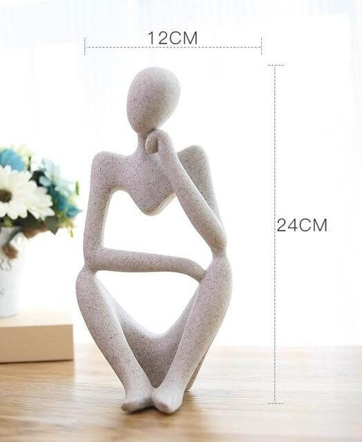 Creative European Thinking Character  Sculpture Home Decoration | Stornfield