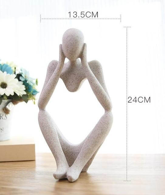 Creative European Thinking Character  Sculpture Home Decoration | Stornfield