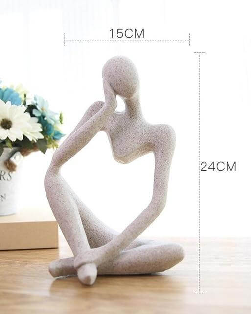 Creative European Thinking Character  Sculpture Home Decoration | Stornfield