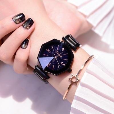 Stornfield | Black Exotic Premier Designer Swiss Quartz Women Watch