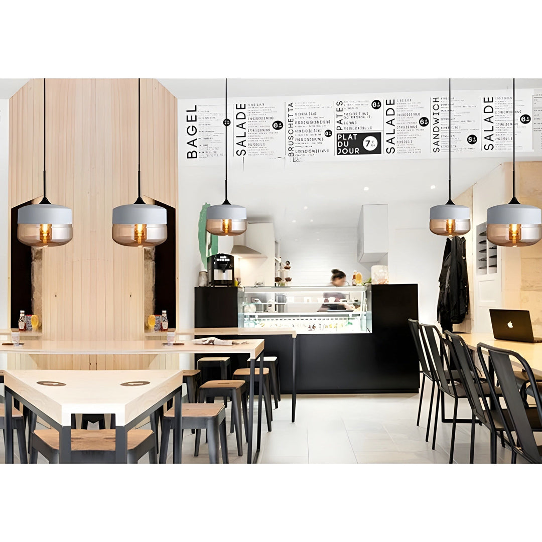 LED Pendant Lamp Made of Glass – Modern, Scandinavian Design for Stylish Living Spaces | Stornfield