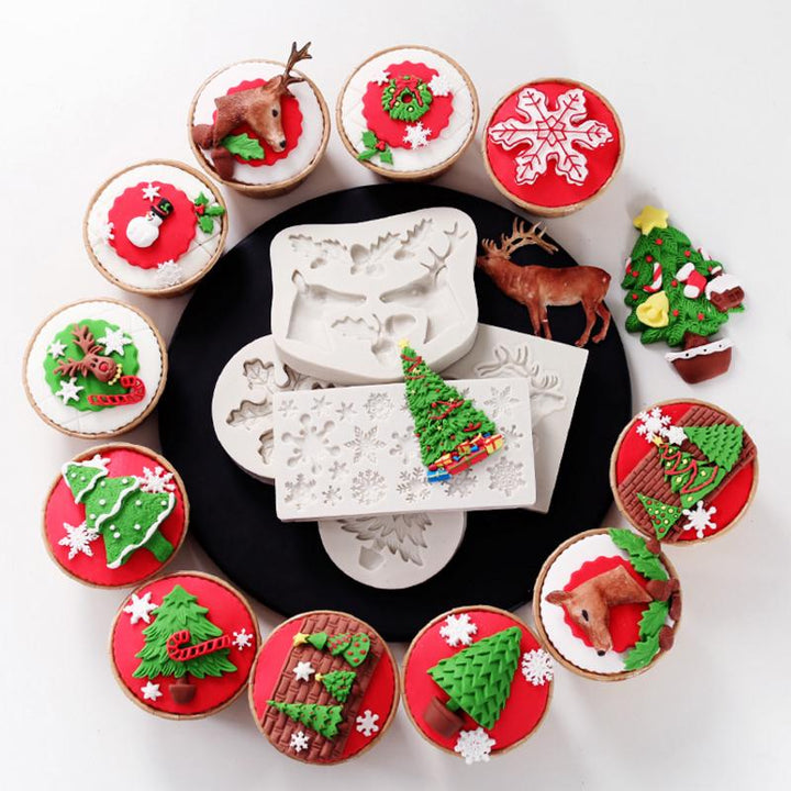 Christmas Silicone Cookie Molds | Stornfield