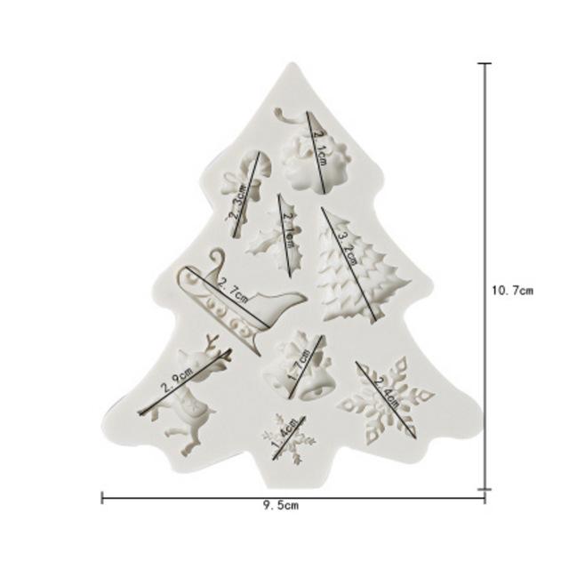 Christmas Silicone Cookie Molds | Stornfield