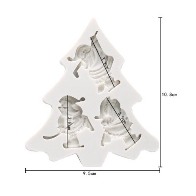Christmas Silicone Cookie Molds | Stornfield