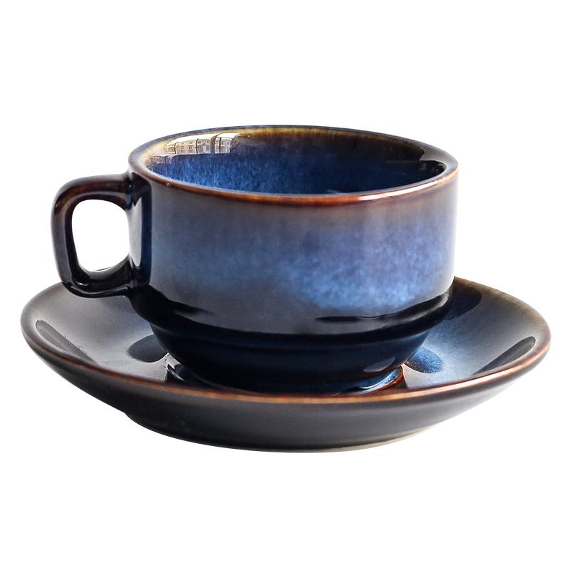 Cat Eye Blue Ceramic Mug | Stornfield