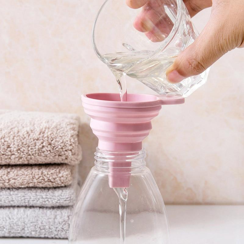 Collapsible Silicone Kitchen Funnel | Stornfield