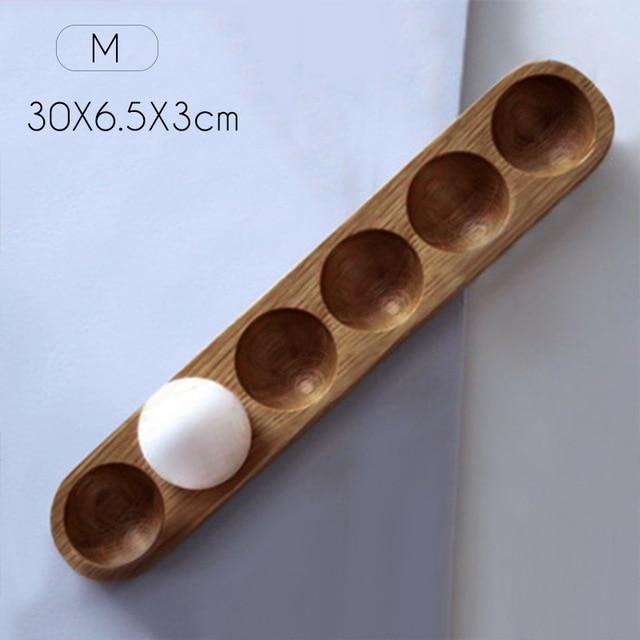 Wooden Japanese Style Egg Storage Box | Stonrfield