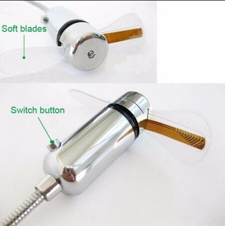 USB Mini Fan with LED Time | Stornfield