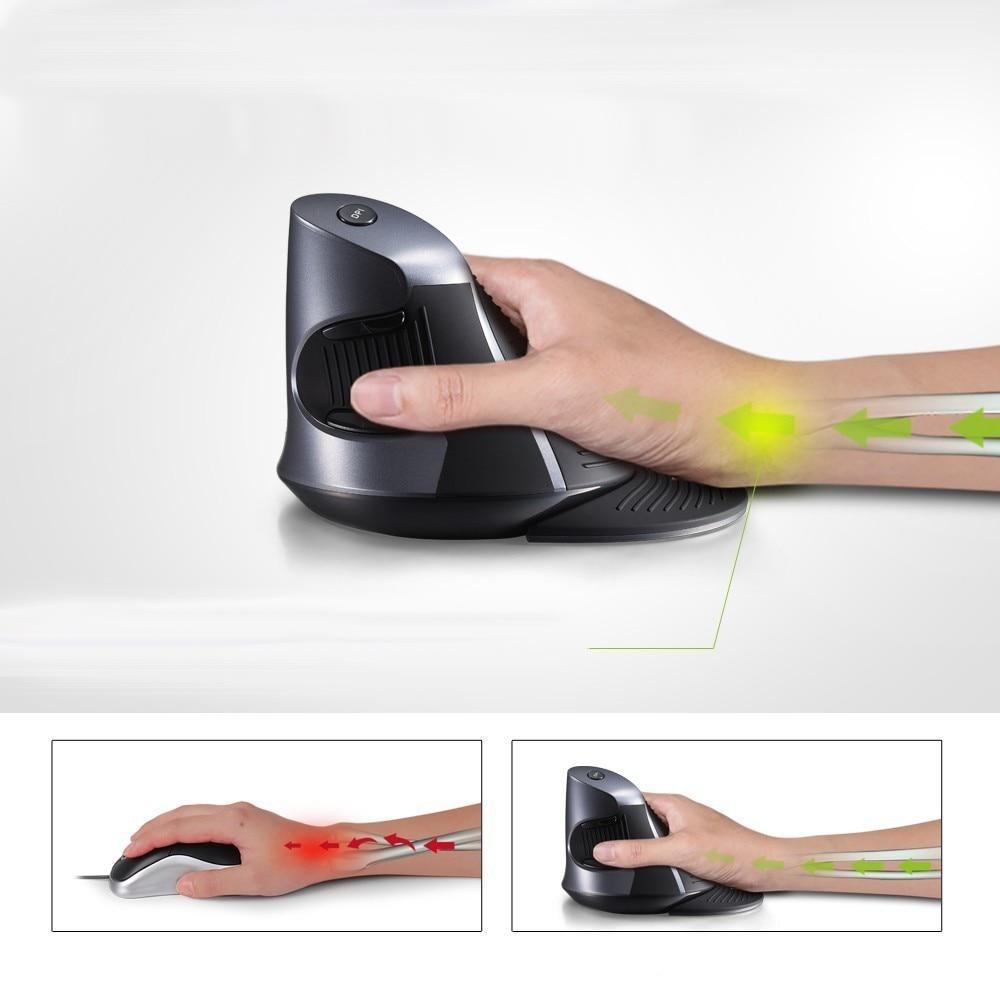 Ergonomic Wireless Vertical Mouse with 6 Buttons | Stornfield