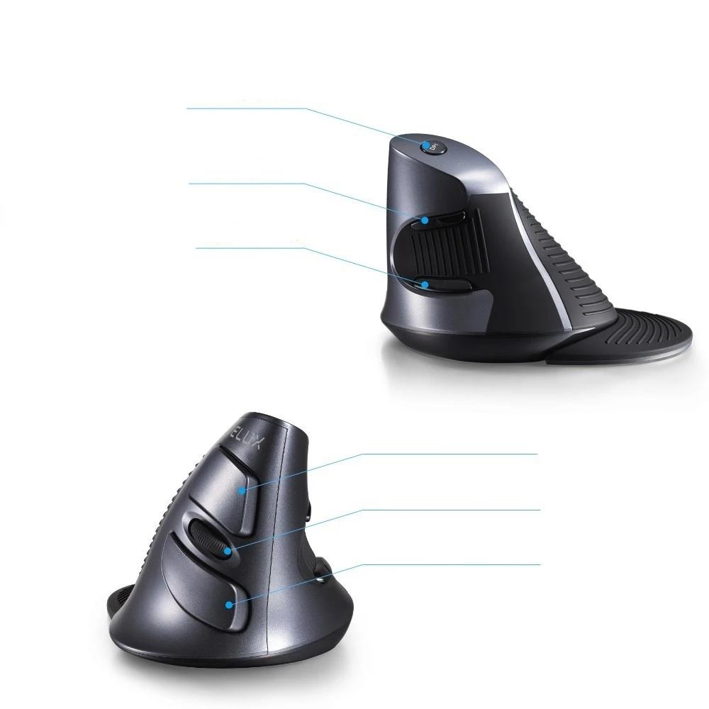 Ergonomic Wireless Vertical Mouse with 6 Buttons | Stornfield