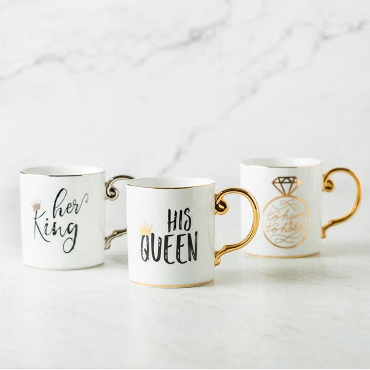 Luxury King & Queen Coffee Mugs | Stornfield