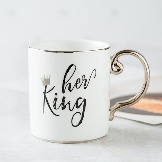 Luxury King & Queen Coffee Mugs | Stornfield