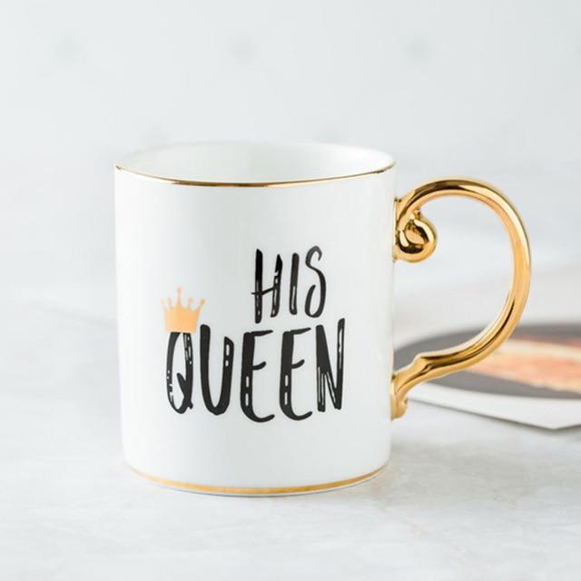 Luxury King & Queen Coffee Mugs | Stornfield