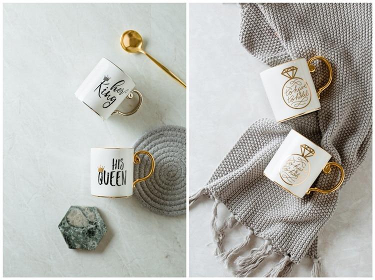 Luxury King & Queen Coffee Mugs | Stornfield