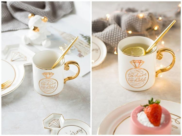 Luxury King & Queen Coffee Mugs | Stornfield