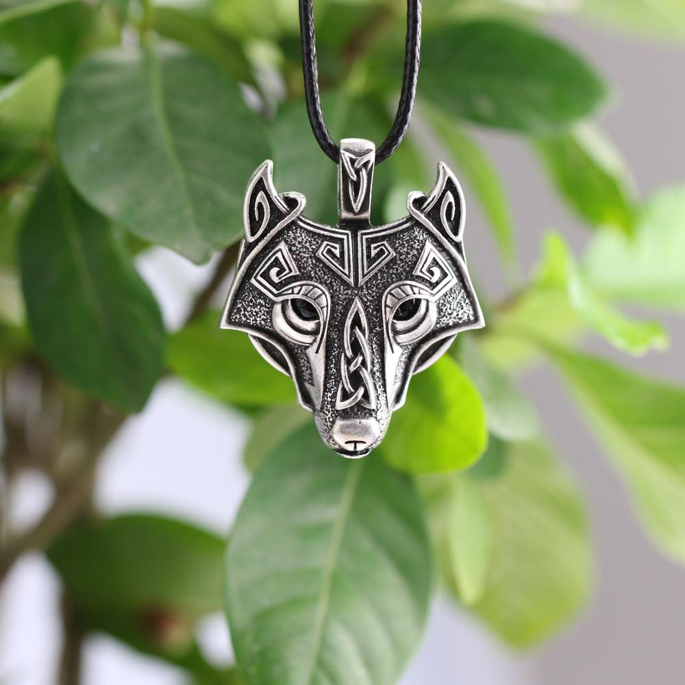 Norse Wolf Head Necklace - Free Shipping! | Stornfield