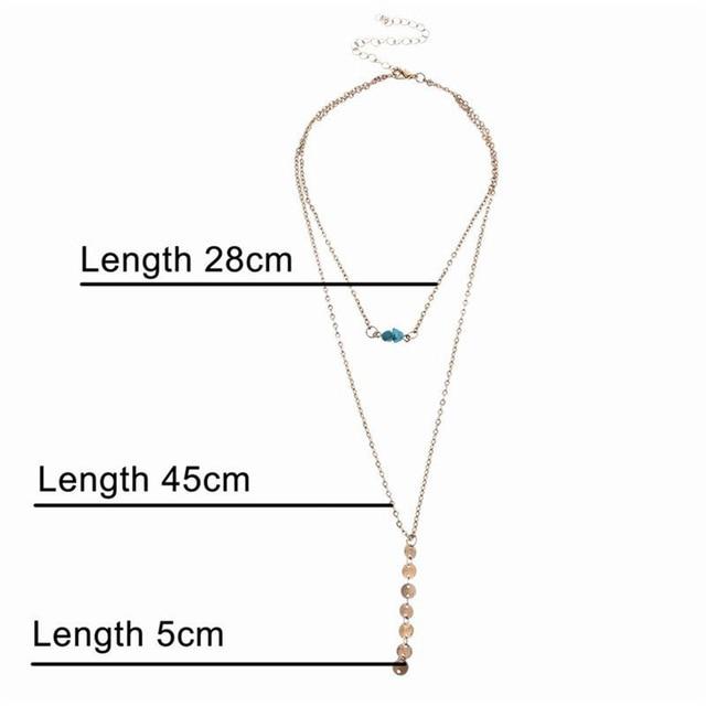 Multi Layered Boho Droplet Necklaces | Stornfield