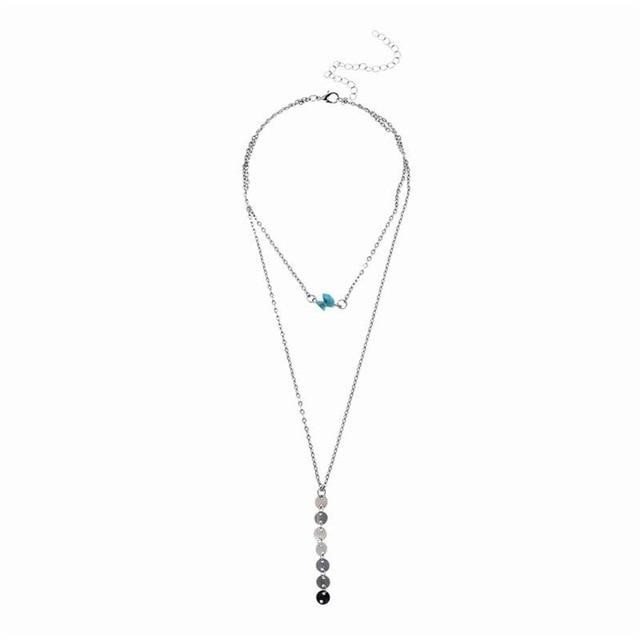 Multi Layered Boho Droplet Necklaces | Stornfield