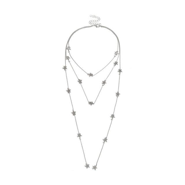 Multi Layered Boho Droplet Necklaces | Stornfield
