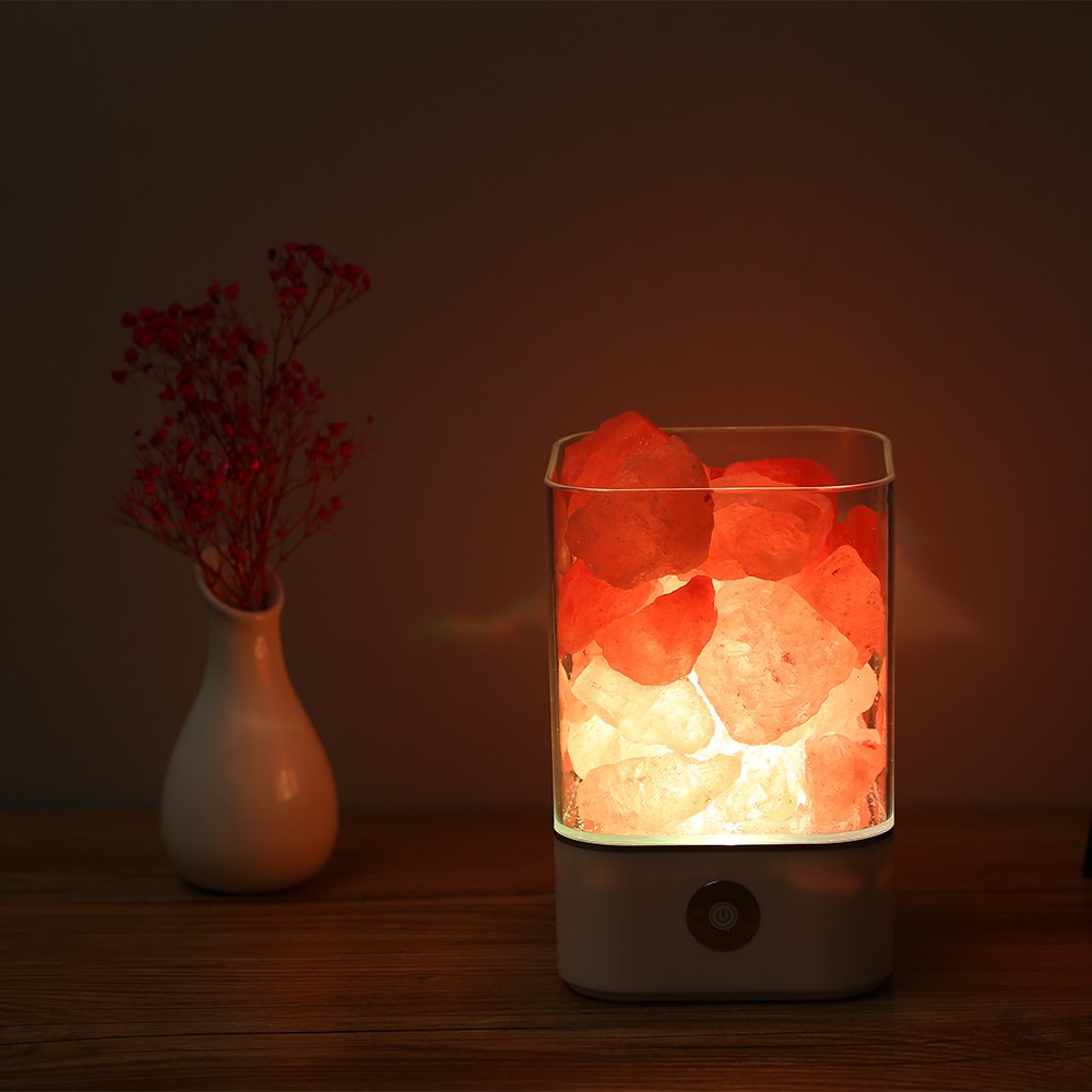 Stornfield | Himalayan Salt Lamp and Air Purifier White