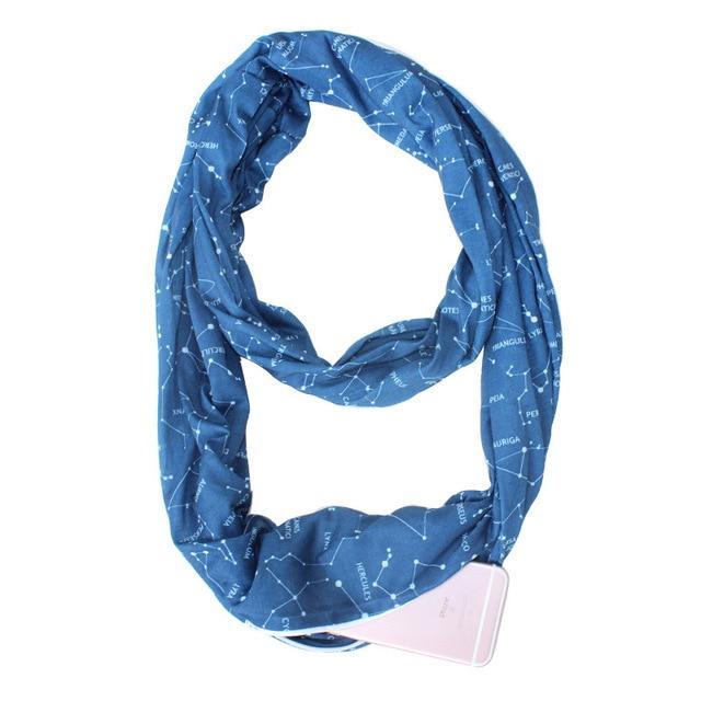 Multi-Way Infinity Scarf with Pocket | Stornfield