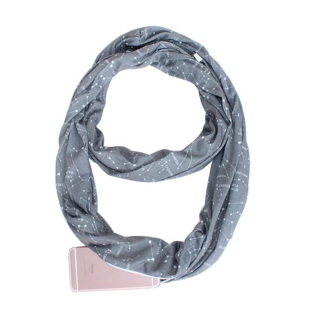 Multi-Way Infinity Scarf with Pocket | Stornfield