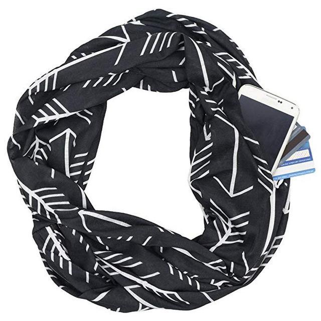 Multi-Way Infinity Scarf with Pocket | Stornfield