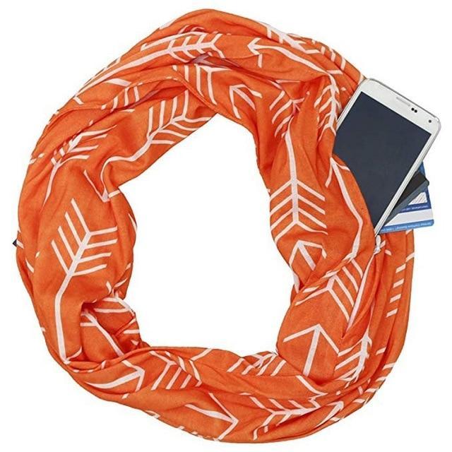 Multi-Way Infinity Scarf with Pocket | Stornfield