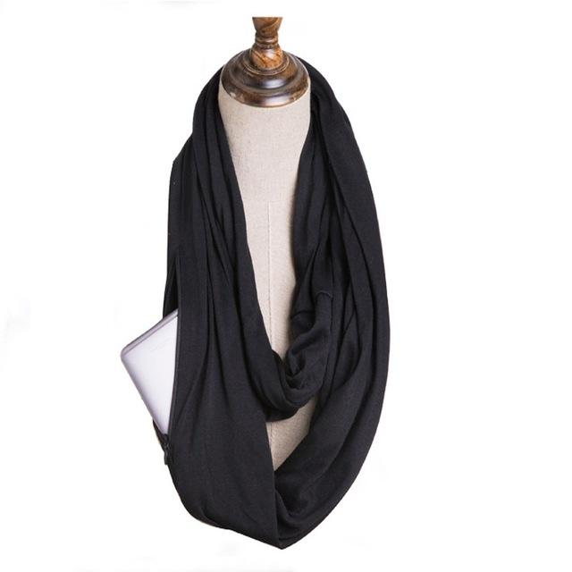 Multi-Way Infinity Scarf with Pocket | Stornfield