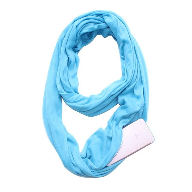 Multi-Way Infinity Scarf with Pocket | Stornfield