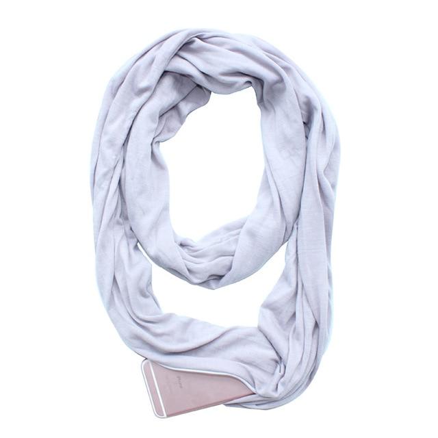 Multi-Way Infinity Scarf with Pocket | Stornfield
