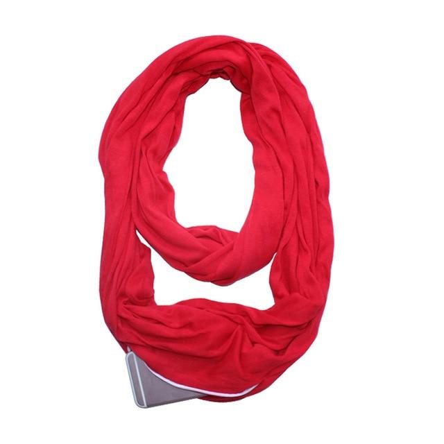 Multi-Way Infinity Scarf with Pocket | Stornfield