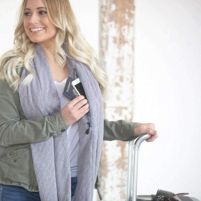 Multi-Way Infinity Scarf with Pocket | Stornfield