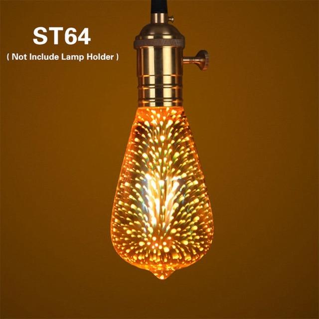 3D Stars LED Fireworks Effect Night Light | Stornfield