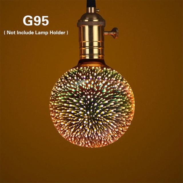 3D Stars LED Fireworks Effect Night Light | Stornfield