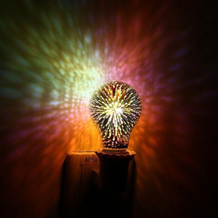 3D Stars LED Fireworks Effect Night Light | Stornfield